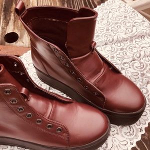 Red boots